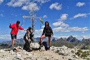 57 In vetta al Corno Stella (2620 m) insieme ad amici valtellinesi saliti dalla Val Cervia